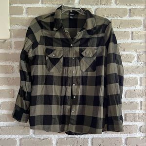 Womens Flannel button up